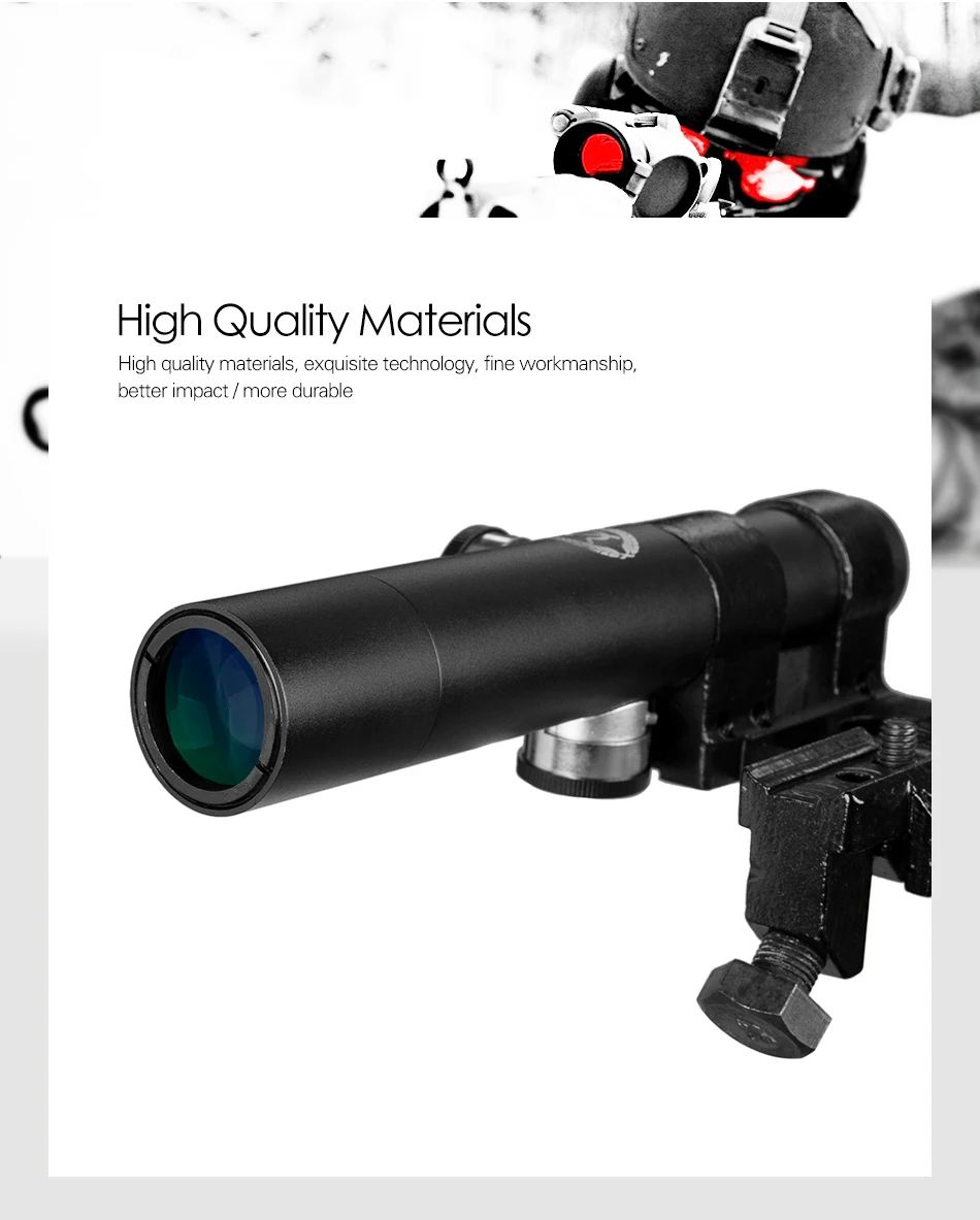 Multlcoated Lenses 3.5x Shockproof Multi-coated Svt-40 Scope 3.5x Shockproof Multi-coated For Mosin Nagant Rifle Scope Riser