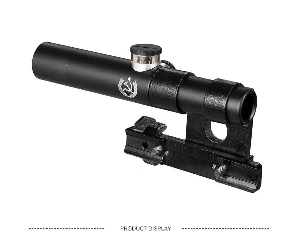 Multlcoated Lenses 3.5x Shockproof Multi-coated Svt-40 Scope 3.5x Shockproof Multi-coated For Mosin Nagant Rifle Scope Riser