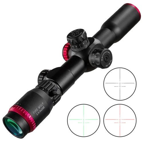 QZ 2.5-8X28 FFP Hunting Tactical Optical sight Double cross Airsoft accessories Rifle Scope For Airsoft Sniper Rifle