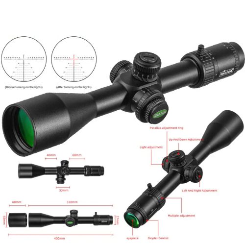 3-18X50 SFIR FFP Scope First Focal Plane Scope Hunting Riflescopes Red Illuminated Shooting Optical Sight