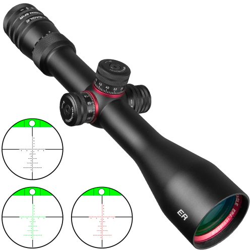  ER 4-16X44 SF Hunting Riflescope Side Parallax Glass Etched Reticle Turrets Lock Reset Built-in Bubb Level Rifle Scope