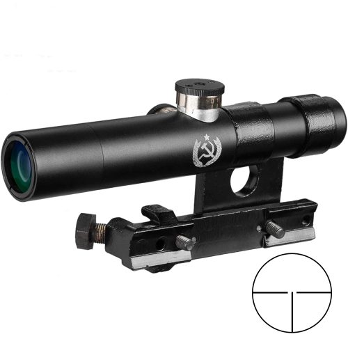 Multlcoated Lenses 3.5x Shockproof Multi-coated Svt-40 Scope 3.5x Shockproof Multi-coated For Mosin Nagant Rifle Scope Riser