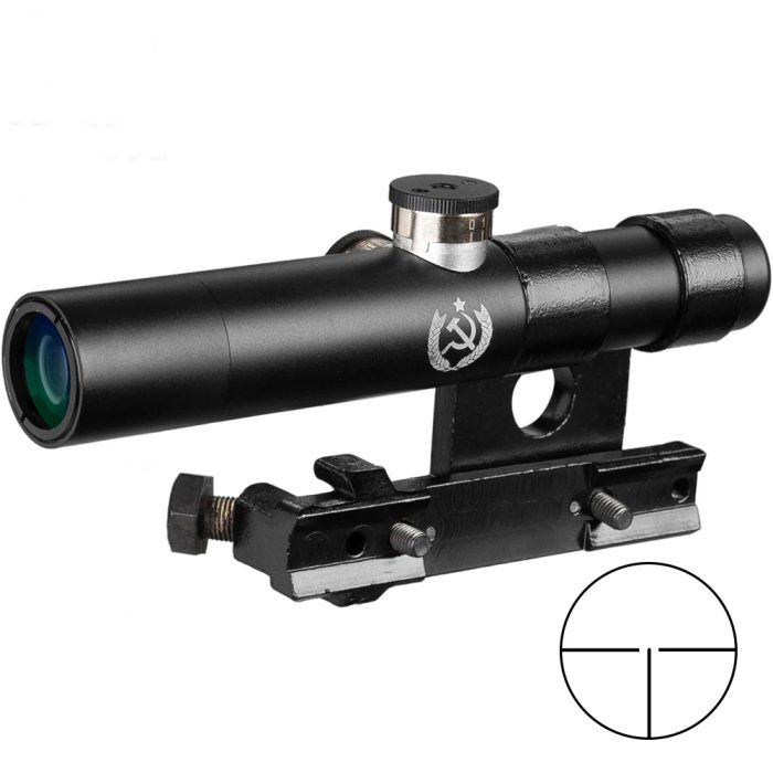 Multlcoated Lenses 3.5x Shockproof Multi-coated Svt-40 Scope 3.5x Shockproof Multi-coated For Mosin Nagant Rifle Scope Riser