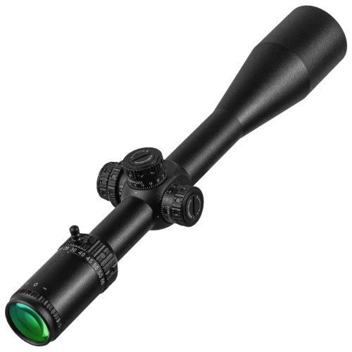 10-60X50 SFIR Hunting Scope Glass Red Illumination Reticle Side Parallax Turret Lock Reset