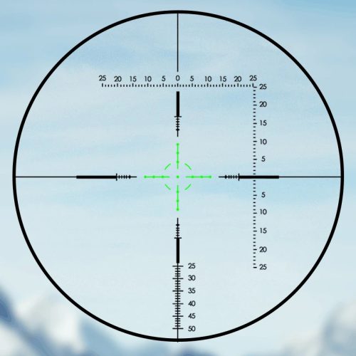 10-40X56 AOE Hunting Scopes Side Wheel Parallax Adjustment Optics Riflescope Red Green Dot Sight For Military Scopes