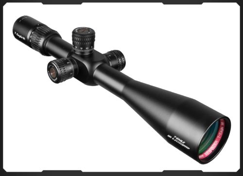 MR SFFFP 6-24x50 Hunting Scope Riflescope First Focal Rifle Scope With Spirit Level Tactical Long Range Rifles Sight